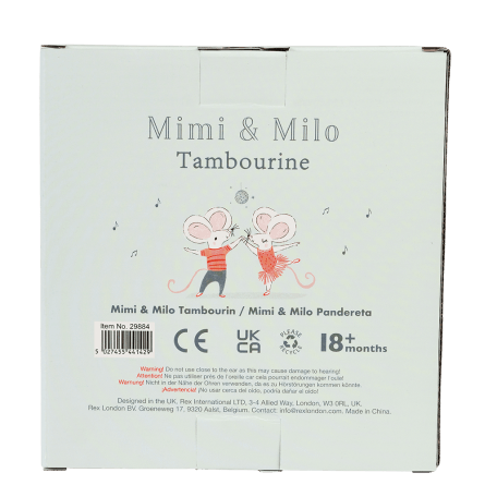 Mimi And Milo Tambourine