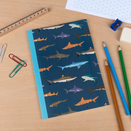 Sharks A5 Notebook