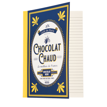 Café De Paris "Chocolate Chaud" A5 Notebook