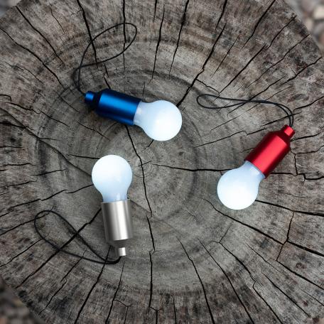 Spirit Of Adventure Light Bulb Keyring Assorted Colours