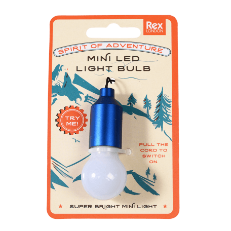 Spirit Of Adventure Light Bulb Keyring-Navy