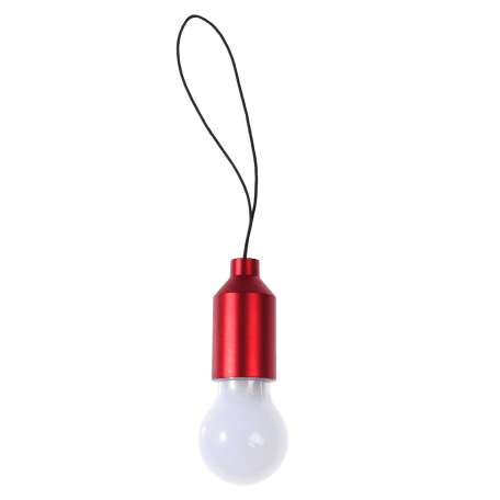 Spirit Of Adventure Light Bulb Keyring-Red