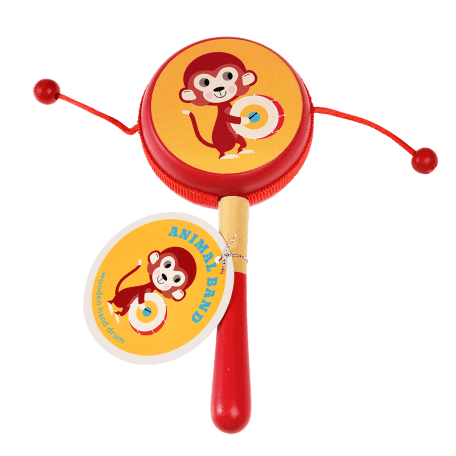 Animal Band Rattle Drum