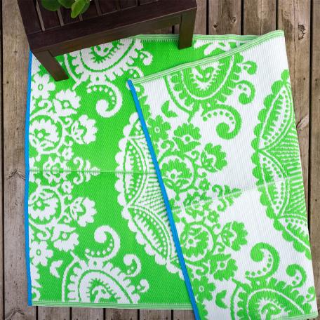 Green Recycled Floor Mat