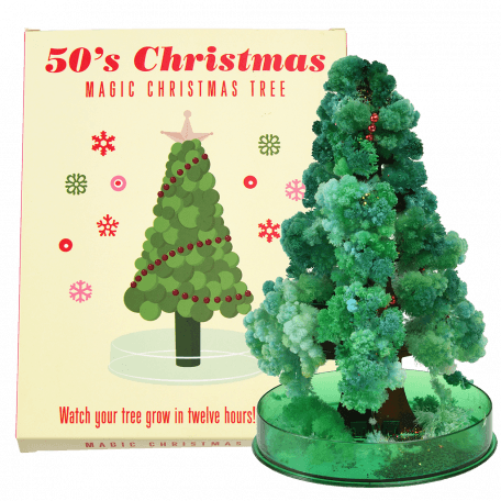 50s Christmas Magic Growing Christmas Tree