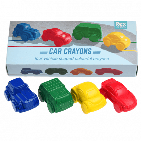 Road Trip Car Crayons 