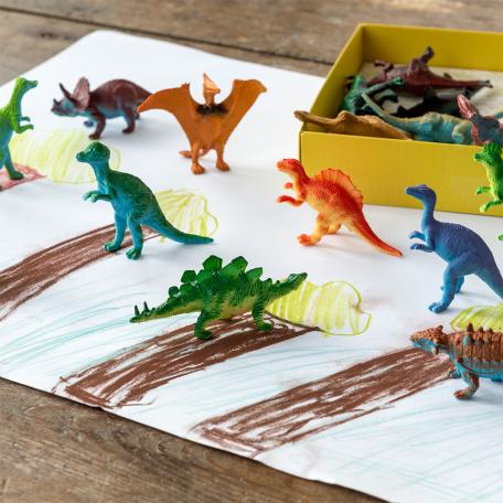 Prehistoric Land Assorted Dinosaurs