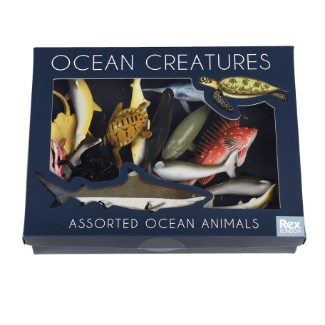 Assorted Ocean Animals (box Of 16)