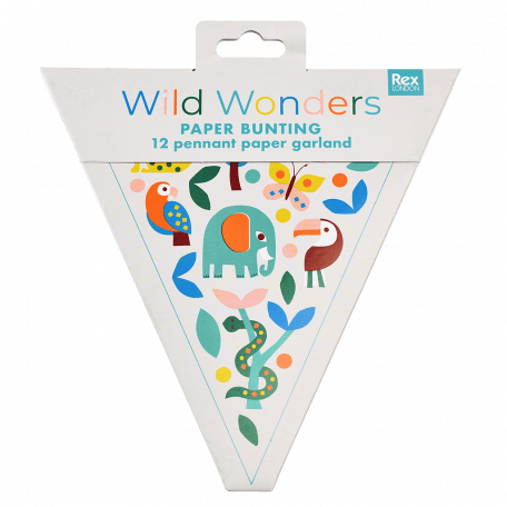 Wild Wonders Paper Bunting