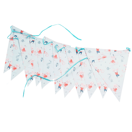 Mimi And Milo Paper Bunting