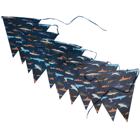 Sharks Paper Bunting