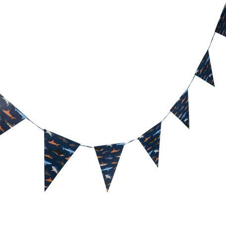 Sharks Paper Bunting