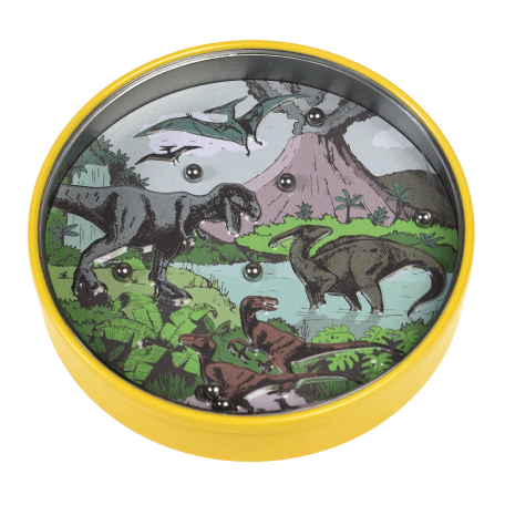 Prehistoric Land Dinosaur Tin Tilt Puzzle