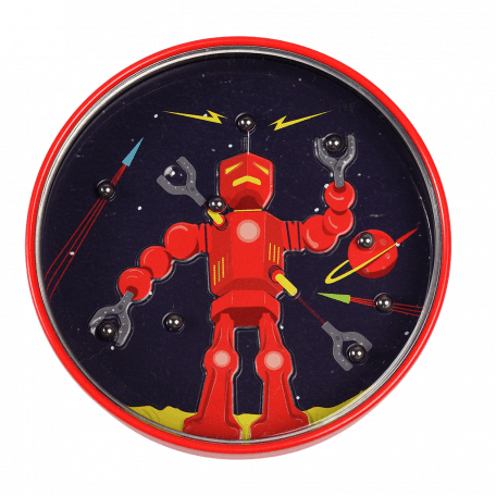 Sci-Fi Robot Tin Tilt Puzzle