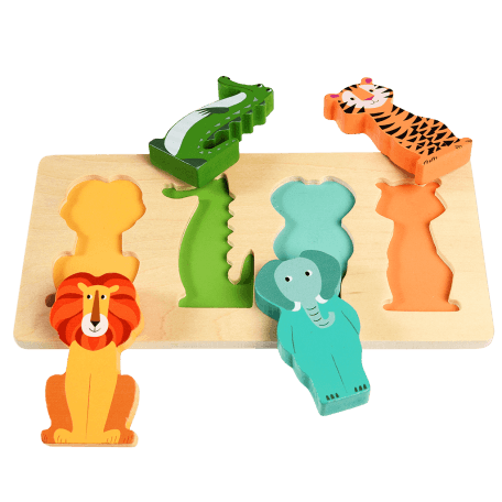 Colourful Creatures Wooden Puzzle