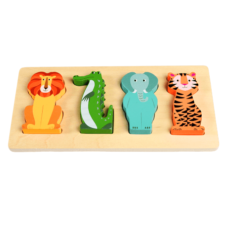 Colourful Creatures Wooden Puzzle