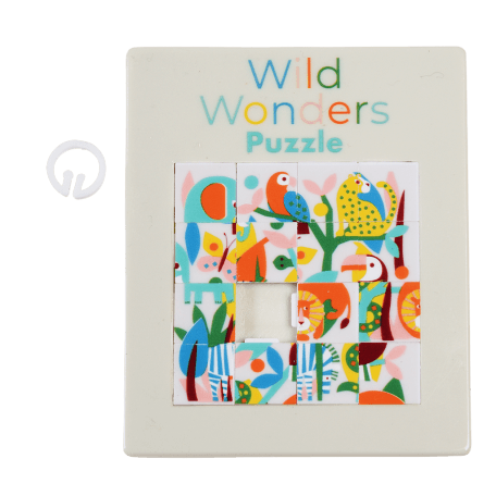 Wild Wonders Slide Puzzle