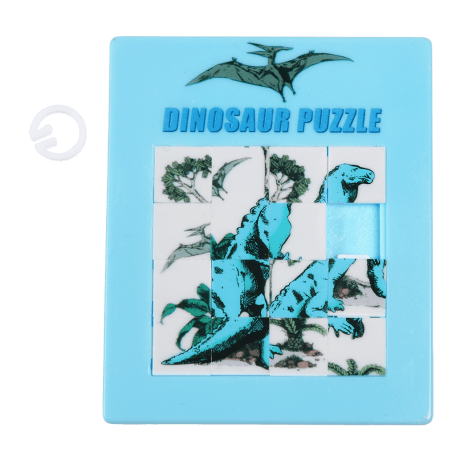 Prehistoric Land Dinosaur Slide Puzzle