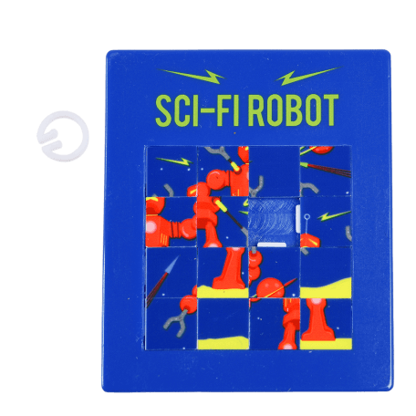 Sci-Fi Robot Slide Puzzle