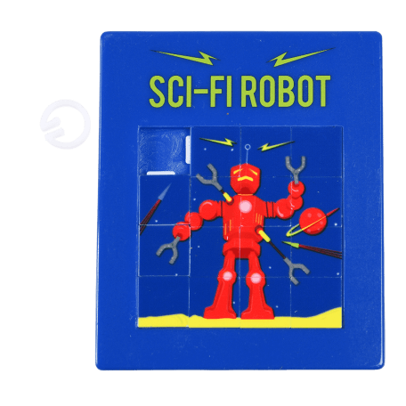 Sci-Fi Robot Slide Puzzle