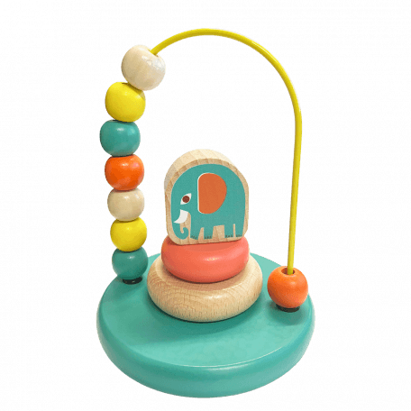 Wild Wonders Mini Bead Loop And Stacker Toy