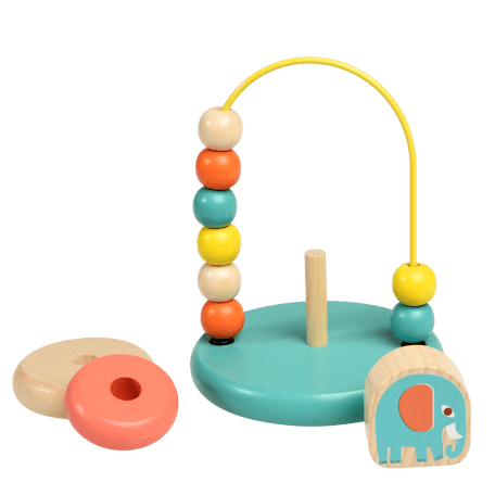 Wild Wonders Mini Bead Loop And Stacker Toy