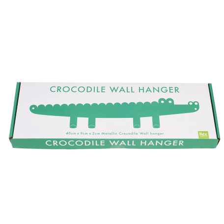 Crocodile Metal Wall Hanger