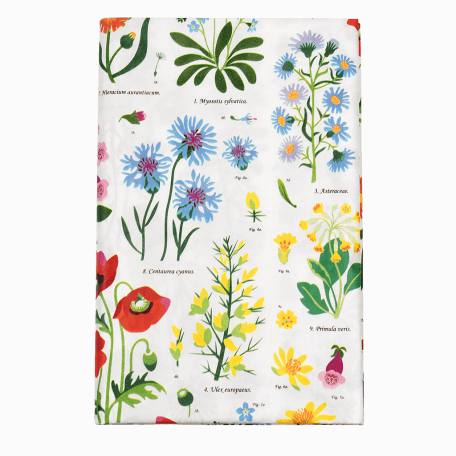 Wild Flowers Paper Table Cover