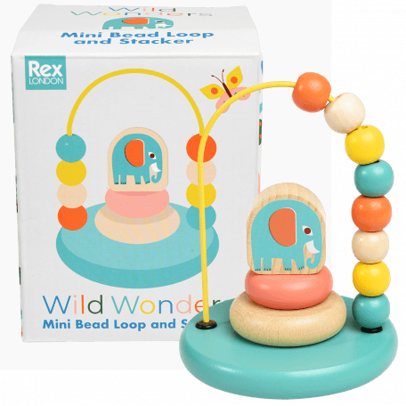 Wild Wonders Mini Bead Loop And Stacker Toy