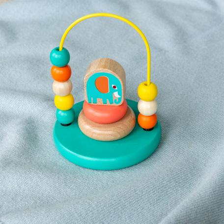 Wild Wonders Mini Bead Loop And Stacker Toy