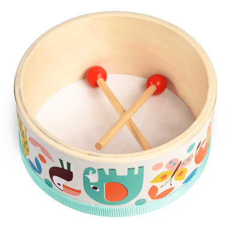 Wild Wonders Drum With Drumsticks