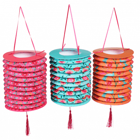 Decorative Paper Lanterns (set Of 3)