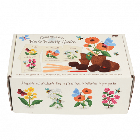 Wonders Of Nature Bee And Butterfly Garden Seed Kit