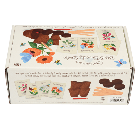 Wonders Of Nature Bee And Butterfly Garden Seed Kit