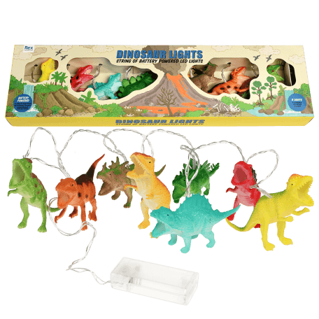 Prehistoric Land String Of Dinosaur Lights