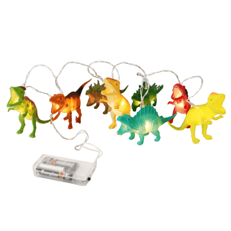 Prehistoric Land String Of Dinosaur Lights