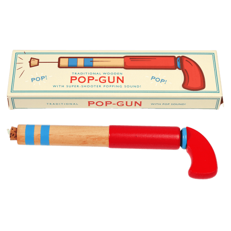 Traditional Wooden Pop-Gun