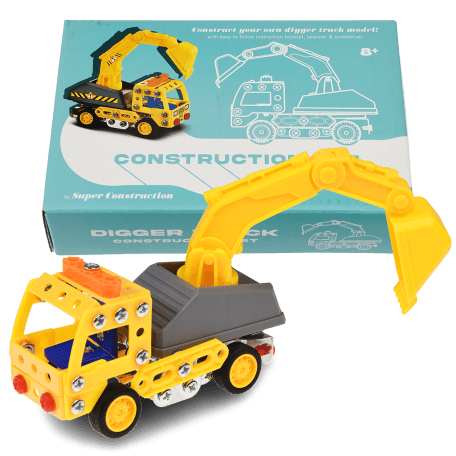 Construction Kit - Digger Truck