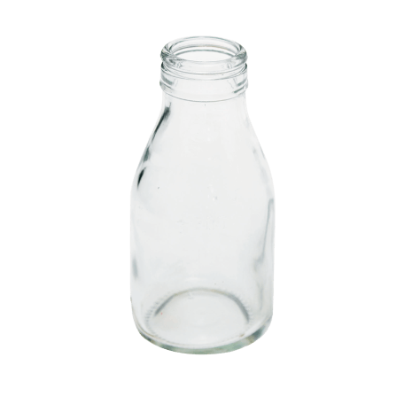 Wild flowers school milk bottle