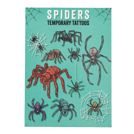 Temporary Tattoos - Spiders