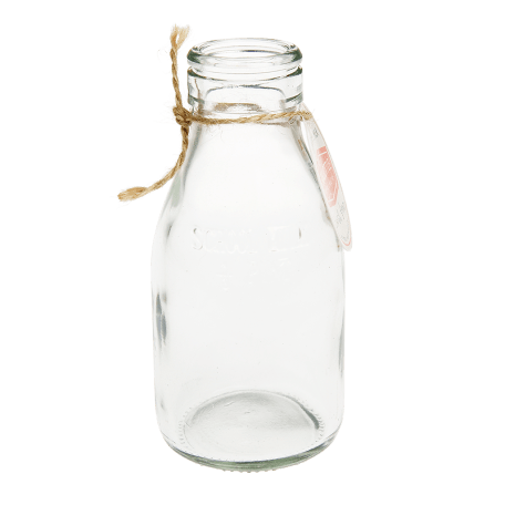 Traditional school milk bottle