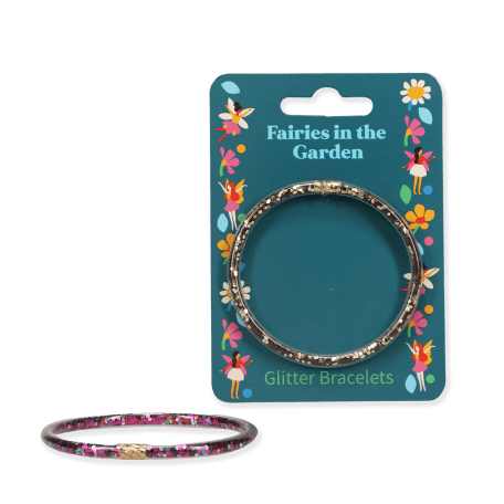 Glitter Bracelets - Fairies In The Garden (set Of Two)