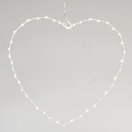 Metal Heart Led Light