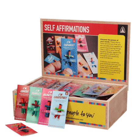 Self Affirmations Worry Doll (assorted-Single)