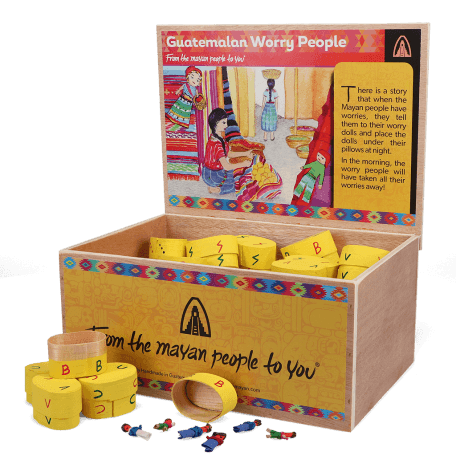 Mini Worry People In A Box