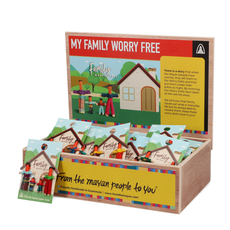 Worry dolls - worry free family