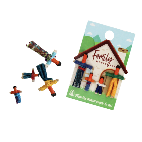 Worry dolls - worry free family