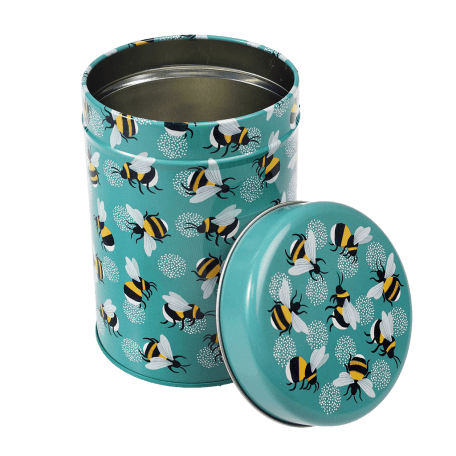 Bumblebee Canister Tin