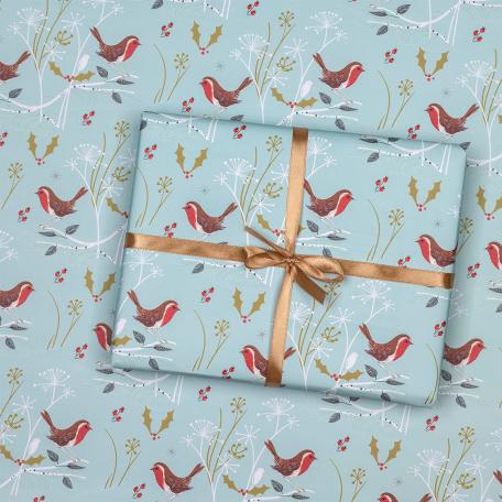 Wrapping Paper (5 Sheets) - Winter Walk