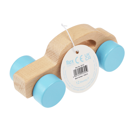 Wooden Push Along Toy - Car